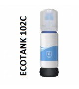 Botella de tinta compatible Epson 102 Cyan - C13T03R240