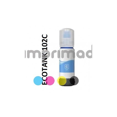 Botellas de tintas compatibles Epson 102 / Comprar cartucho tinta compatible para Epson