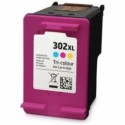 Cartucho de tinta compatible HP 302XL / F6U67AE Tricolor