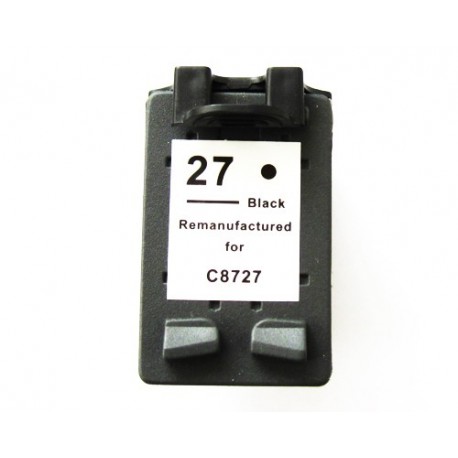 Cartucho compatible HP 27 - Negro - 18 ML