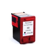 Cartucho de tinta compatible HP 58 / HP C6658AE - Tricolor - 18 ML