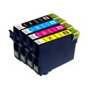 Tinta compatible EPSON T1631 - C13T16314010 - Negro - 18 ML