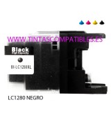 Cartucho compatible BROTHER LC1280XL - Negro - 30 ML