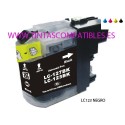 Tinta compatible BROTHER LC123BK / LC121BK - Negro - 20 ML