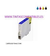 Tinta compatible EPSON T0442 - C13T04424010 - Cyan - 18 ML