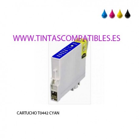 Cartucho compatible EPSON T0442. Tintas baratas Epson T0442