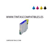 Cartucho compatible EPSON T0612 - C13T06124010 - Cyan - 18 ML