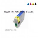 Tinta compatible EPSON T0712 / T0892 / C13T07124010 - Cyan - 14 ML