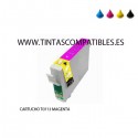 Tinta compatible EPSON T0713 / T0893 - C13T07134010 - Magenta - 14 ML
