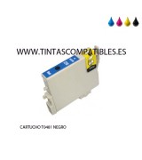 Cartucho compatible EPSON T0481 - C13T04814010 - Negro - 18 ML