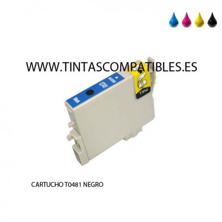 Cartucho compatible EPSON T0481 / Cartuchos de impresoras Epson T0481