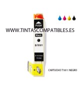 Tinta compatible EPSON T1811 - C13T18114010 - Negro - 15 ML