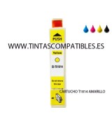 Tinta compatible EPSON T1814 - C13T18144010 - Amarillo - 12 ML