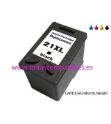 Tinta compatible HP 21 XL / Cartuchos tinta compatibles HP 21XL