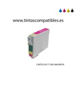 Tinta compatible EPSON T1283 - C13T12834010 - Magenta